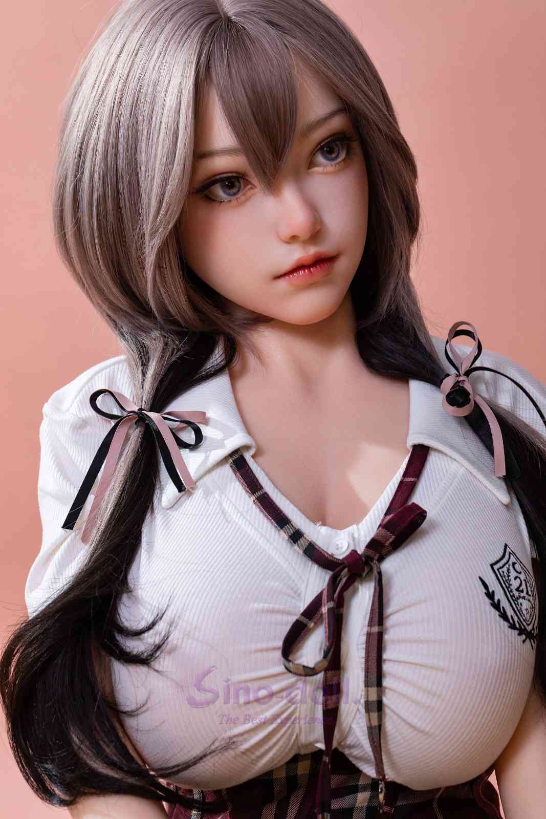 159cm (5ft3") Full Platinum Silicone Sex Doll (R+S Effect) - Soft-Max – Linhong - Image 9