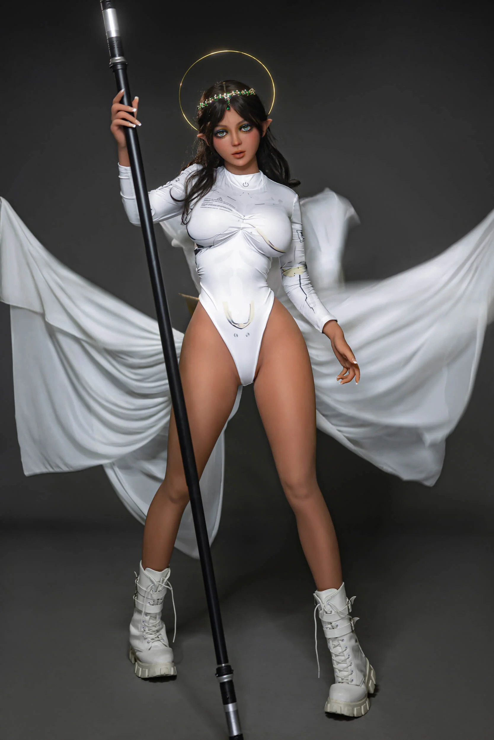 160cm (5ft2") Fairy Elf Love TPE Sex Love Doll - Abina - Image 6