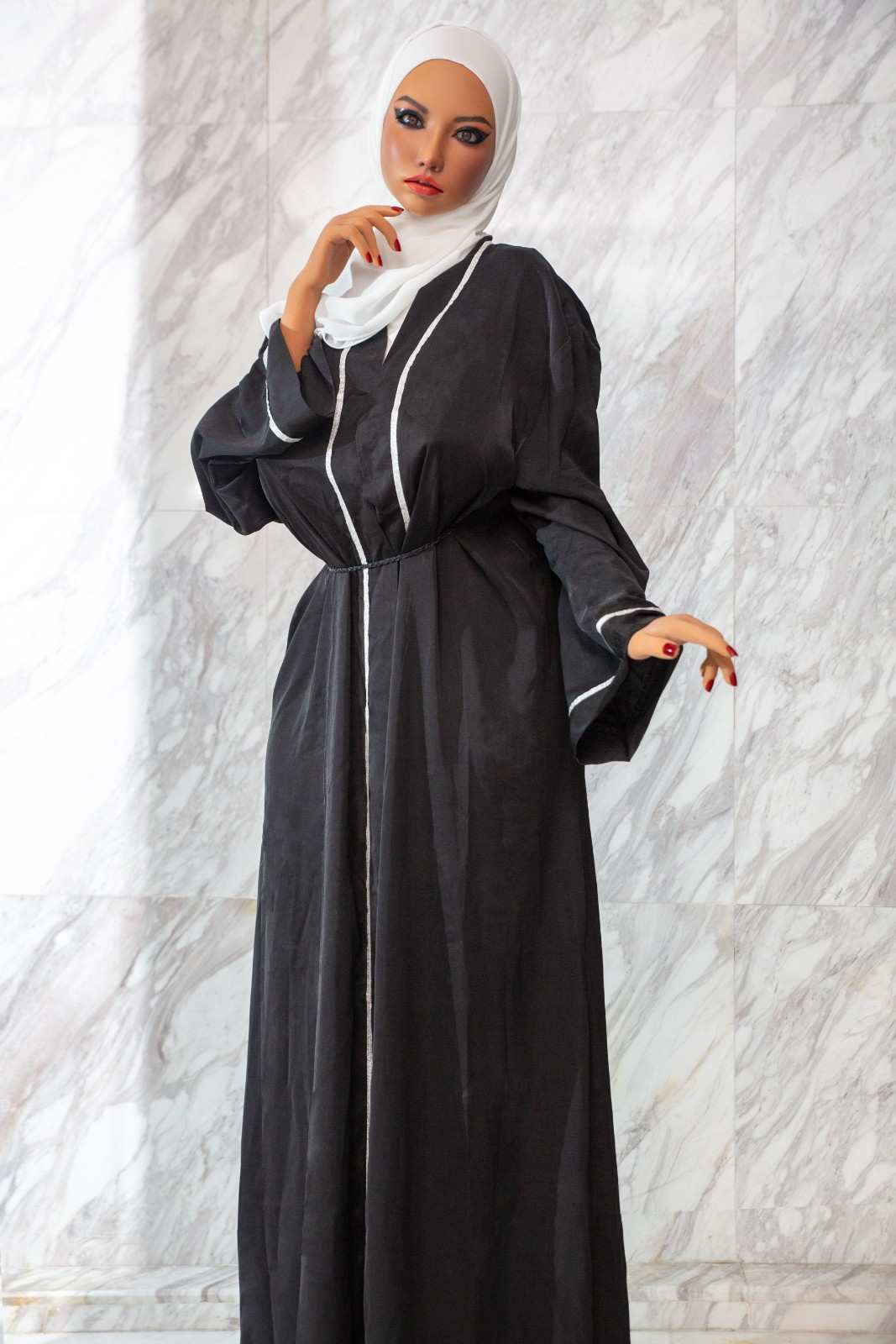 160cm (5ft3") Middle Eastern Muslim Curvy Hijab Lady TPE Body with a Silicone Head Sex Doll - Zaryab - Image 5