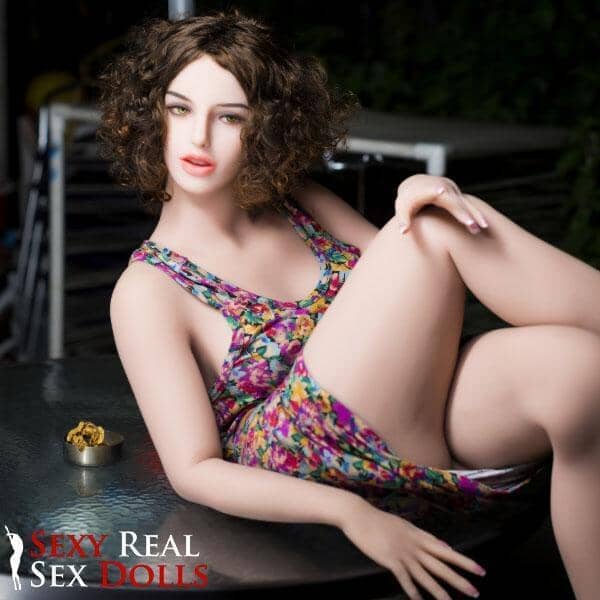 162cm (5ft3') C-Cup 2019 Real Sexy Sex Doll - Peach - Image 8