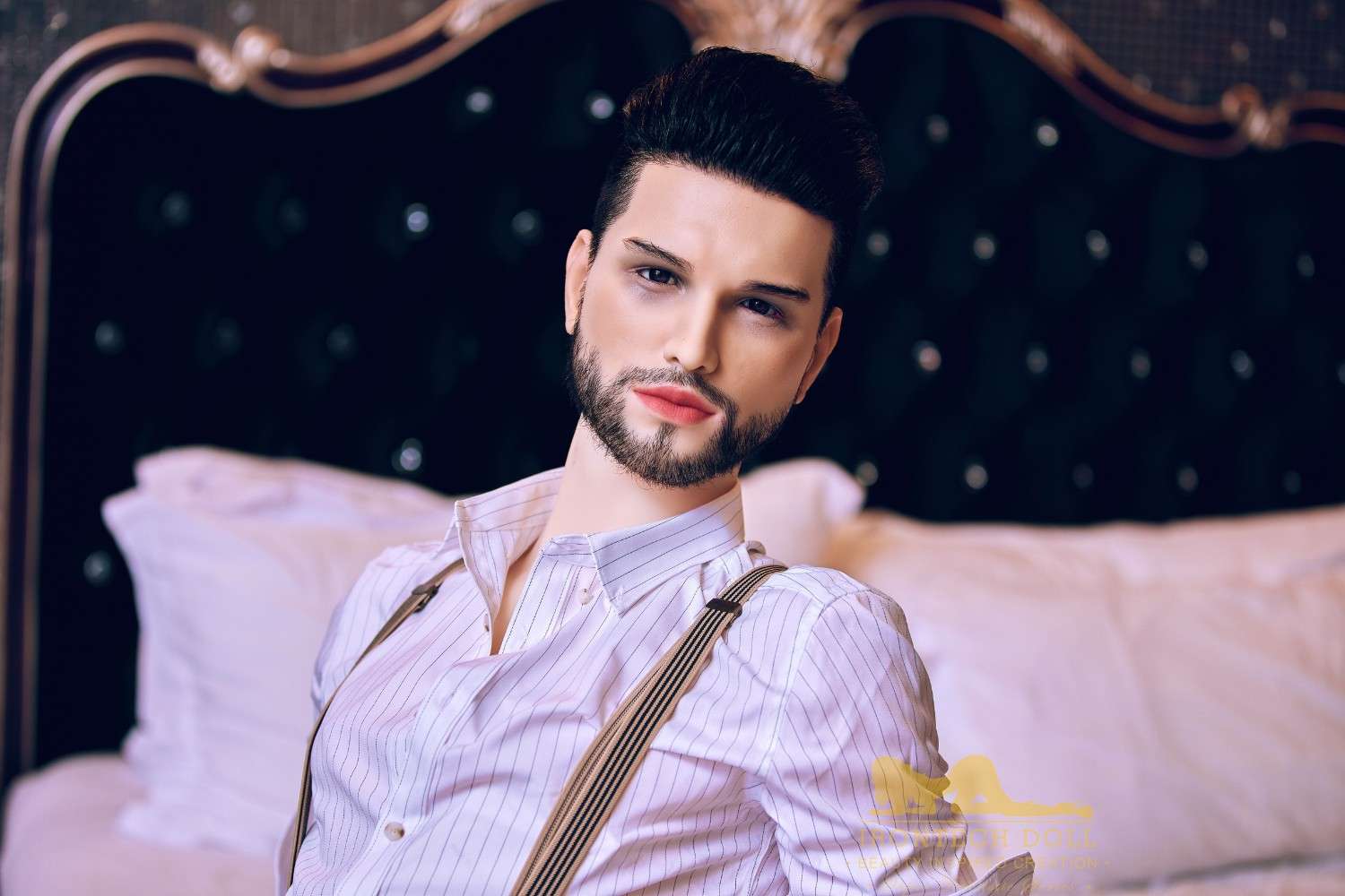 162cm (5ft4') Fine Eligible Bachelor with Silicone Head Male Sex Doll- Zayn - Image 24
