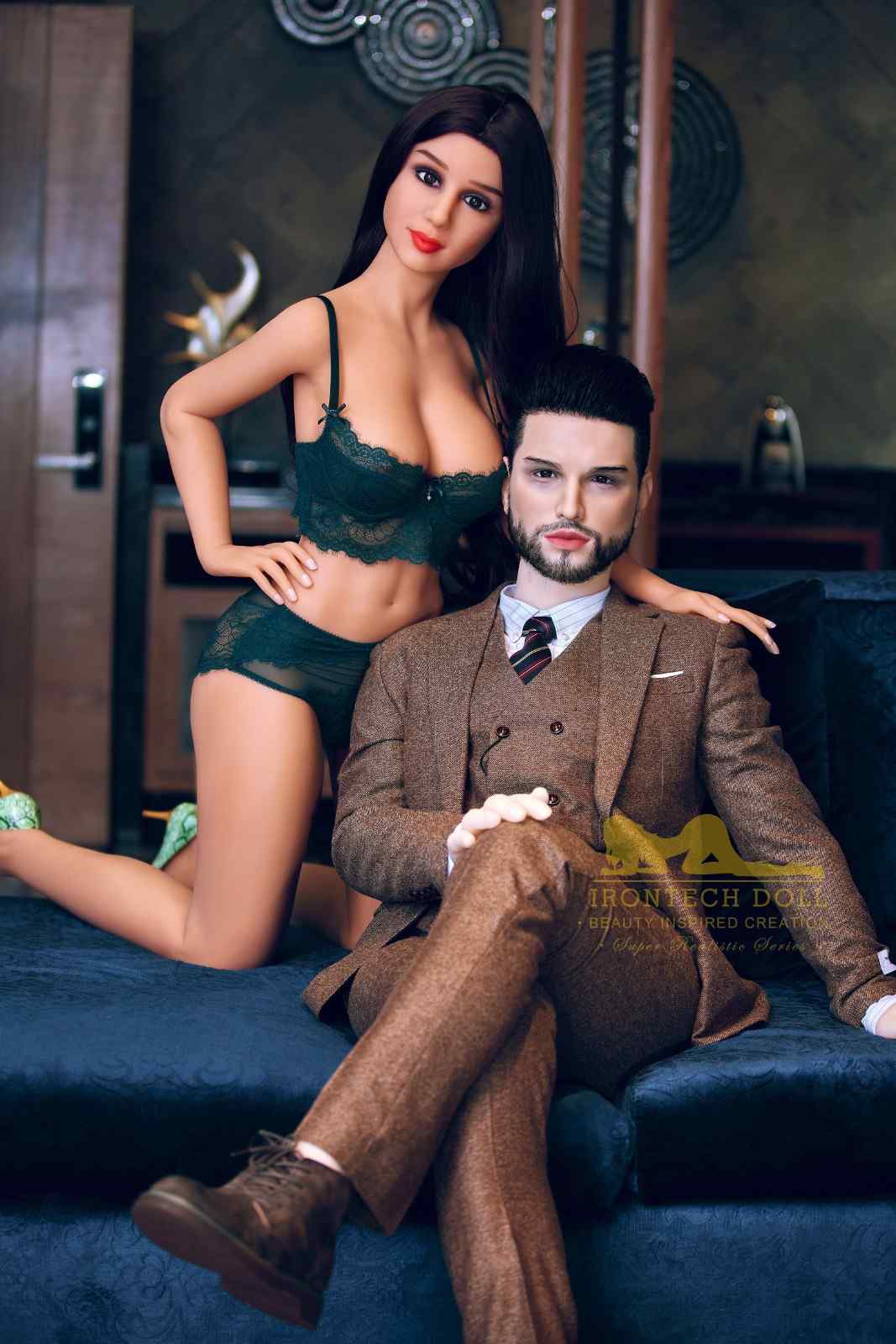 162cm (5ft4') Fine Eligible Bachelor with Silicone Head Male Sex Doll- Zayn - Image 7