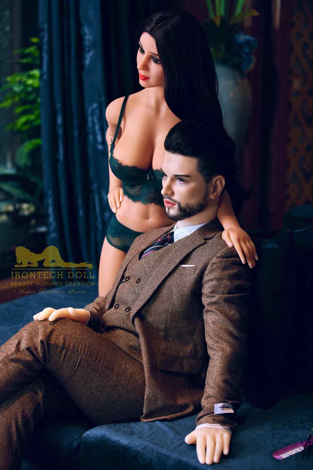 162cm (5ft4') Fine Eligible Bachelor with Silicone Head Male Sex Doll- Zayn - Image 9