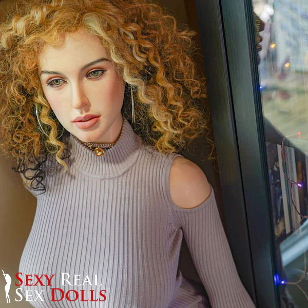 162cm (5ft4') I-Cup Curvy body with Curly Fry Hair Sex Doll - Idara - Image 8