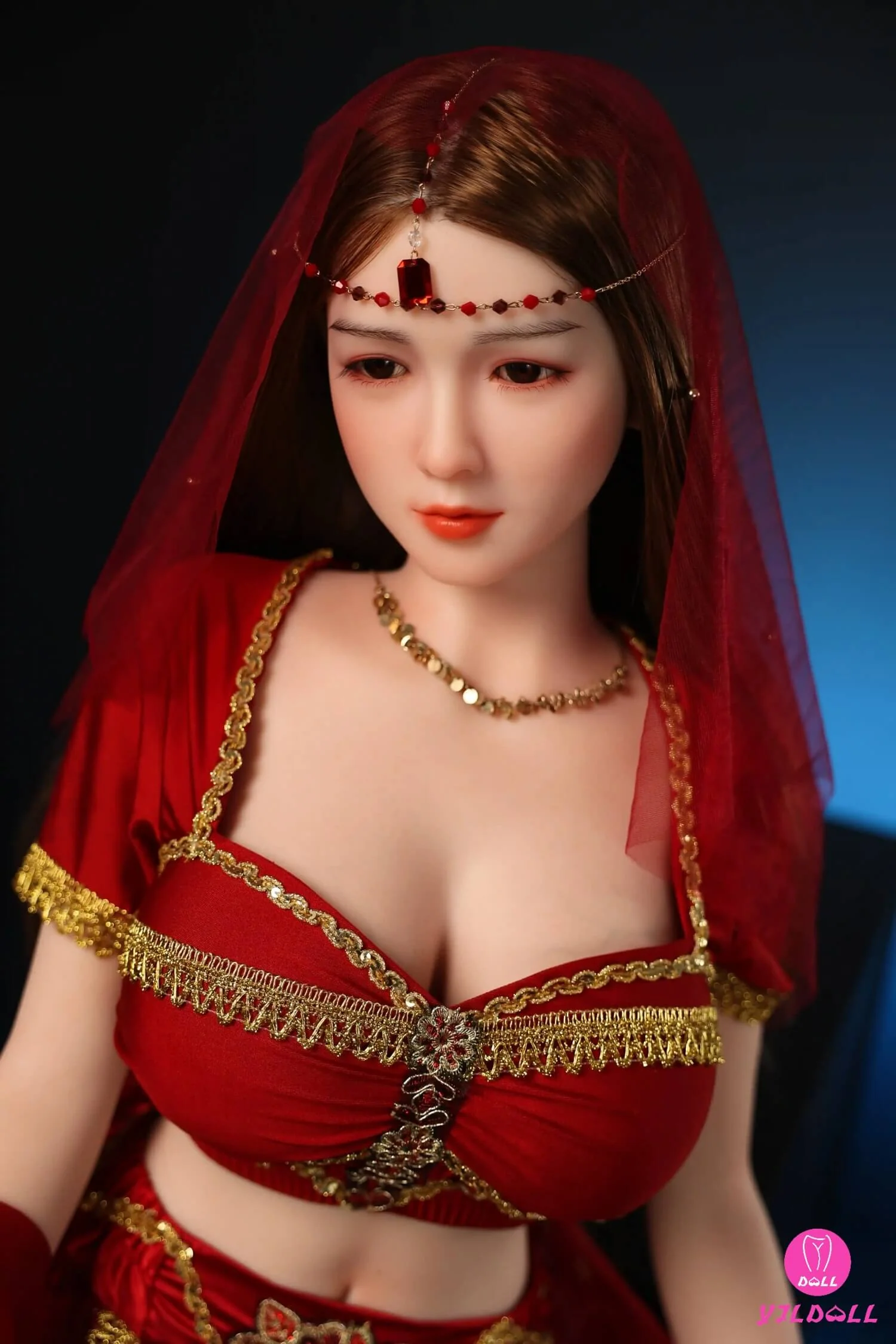 163cm (5ft3") Dancer Head & Body One Piece Silicone Sex Doll - F-Cup - Hye - Image 7