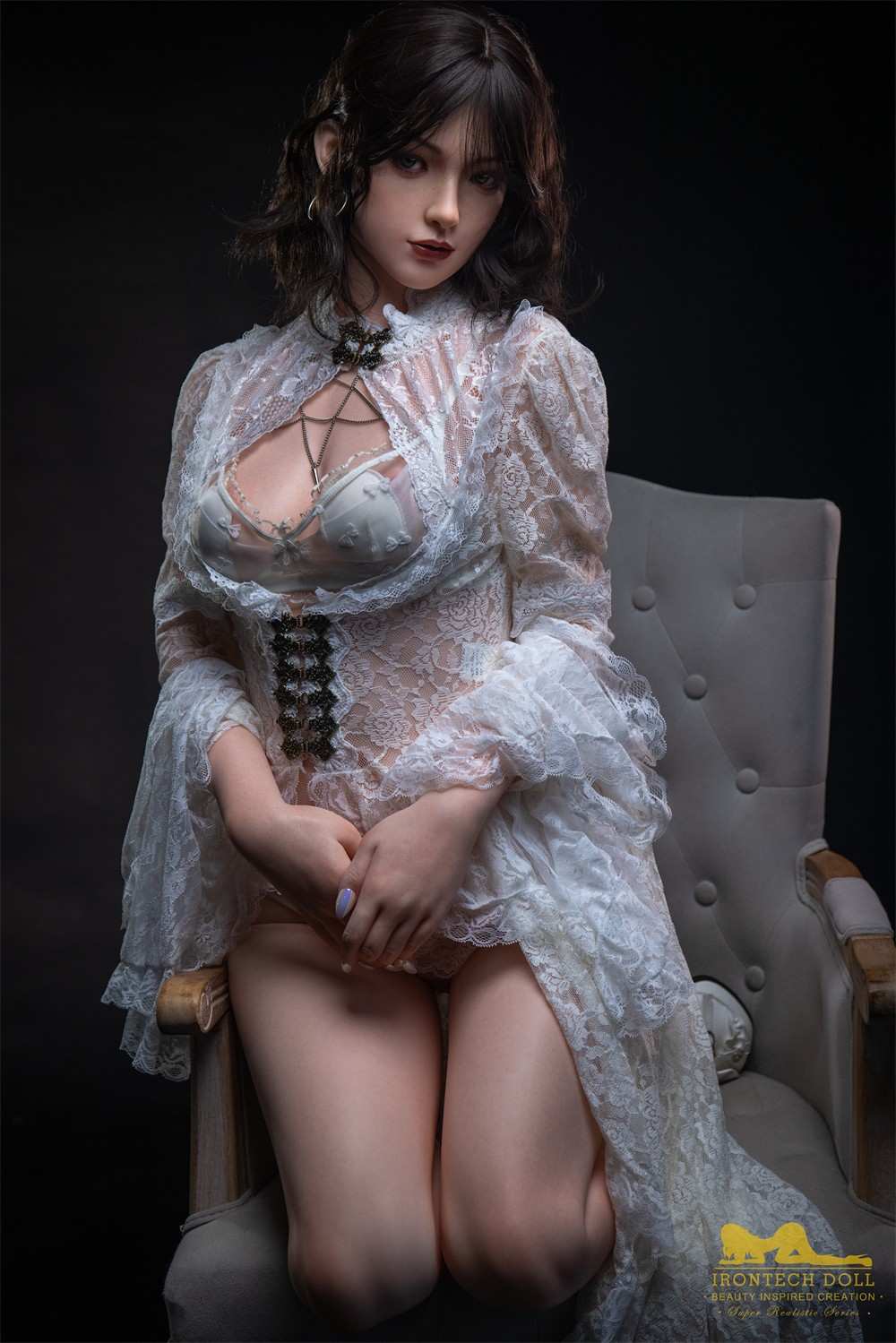 163cm (5ft3') Elegant Fantasy Honey Sex Doll with Realistic Curves - Nabi - Image 15