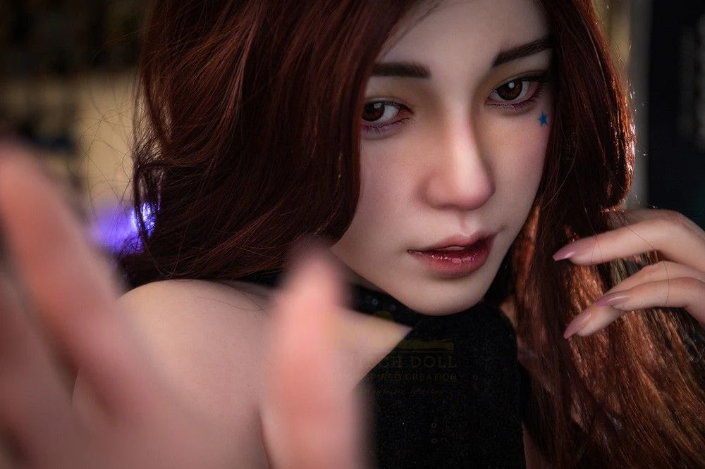 163cm (5ft3') Elegant Redhead Silicone Sex Doll Beauty - Lexi - Image 4