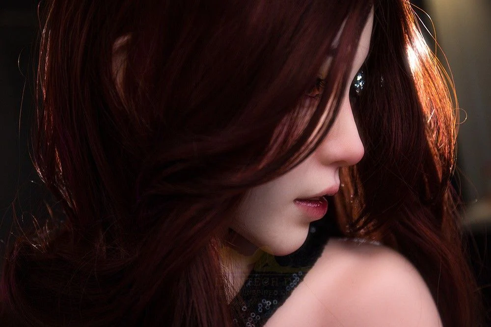 163cm (5ft3') Elegant Redhead Silicone Sex Doll Beauty - Lexi - Image 9