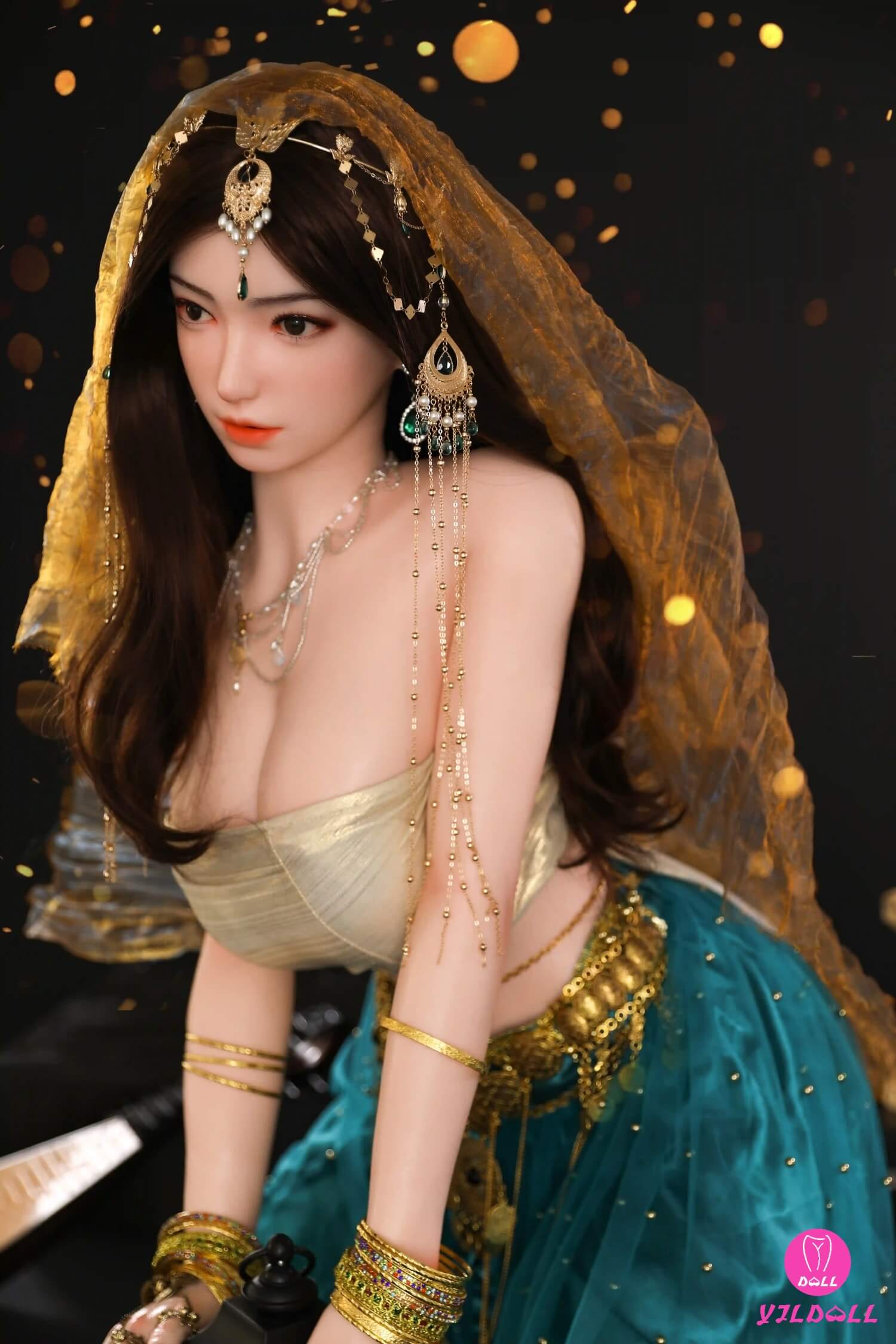 163cm (5ft3") Sexy Hindi Head & Body One Piece Silicone Love Sex Doll - F-Cup - Jiya - Image 13