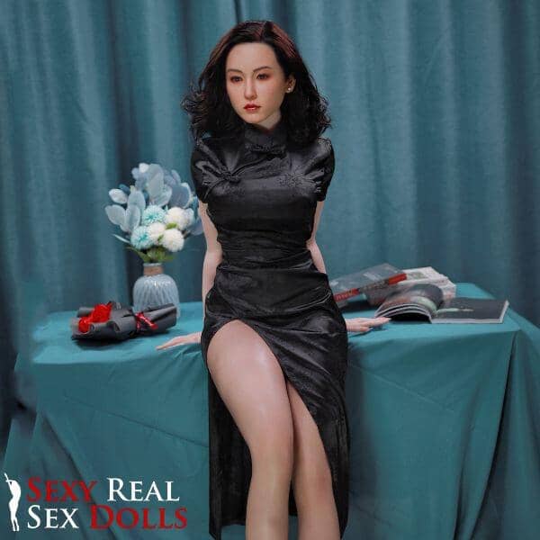 163cm (5ft4') Big Curvy Matured Asian Sex Doll with Silicone Head- Fujiko - Image 13