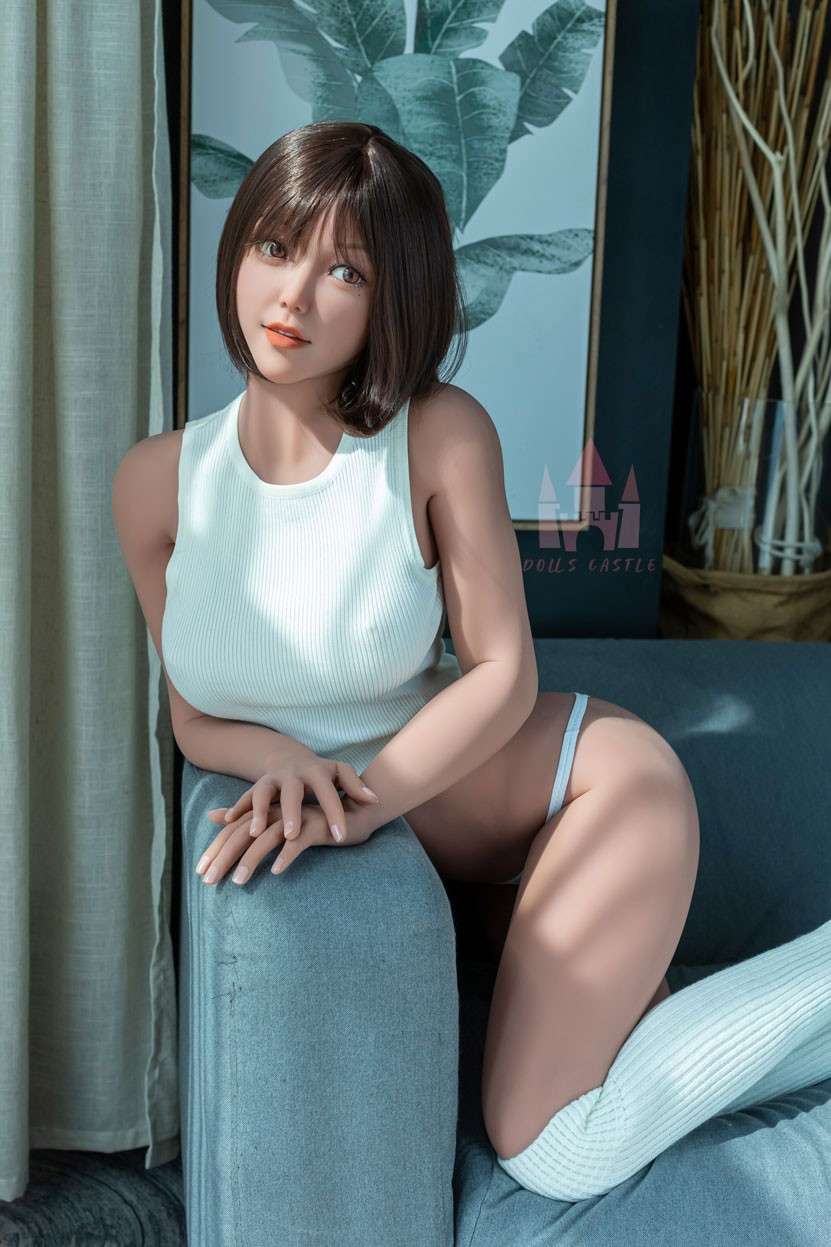 163cm (5ft7") Short Hair Asian Girl TPE Sex Doll with Fixed Vagina- E-Cup - In Stock | US Only - Image 10