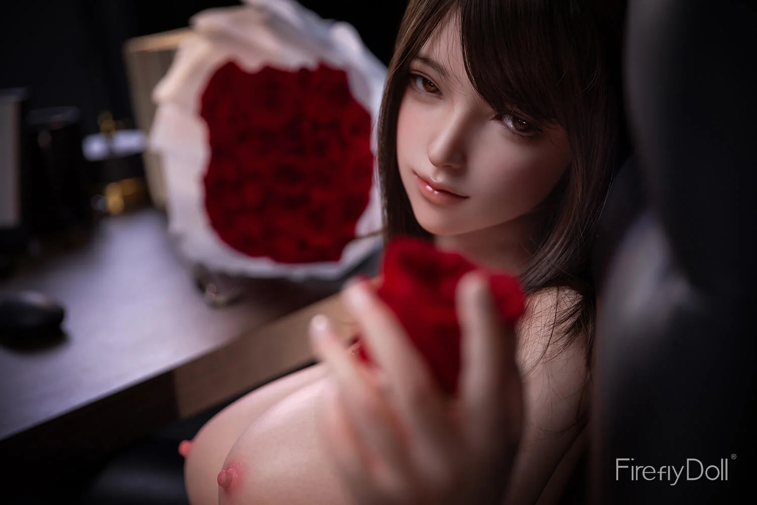 164cm (5ft3") Fantasy Secretary Silicone Sex Doll - Linglong - Image 16