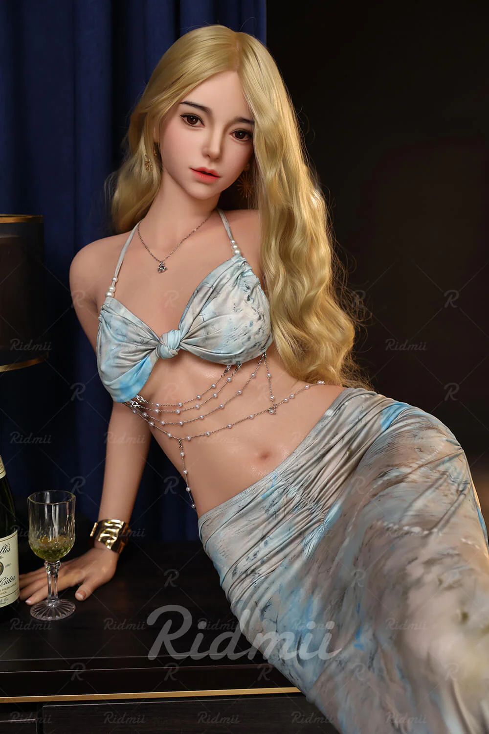164cm (5ft4") Elegant Blonde Full Silicone Love Doll – Tansy - Image 7