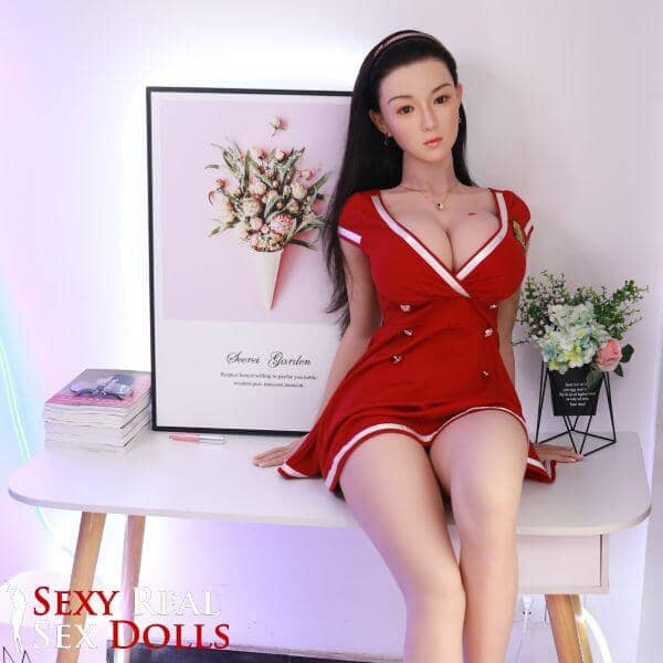 164cm (5ft4') Glamorous Girl with Big Boobs TPE Body and Silicone Head - Hisako - Image 3