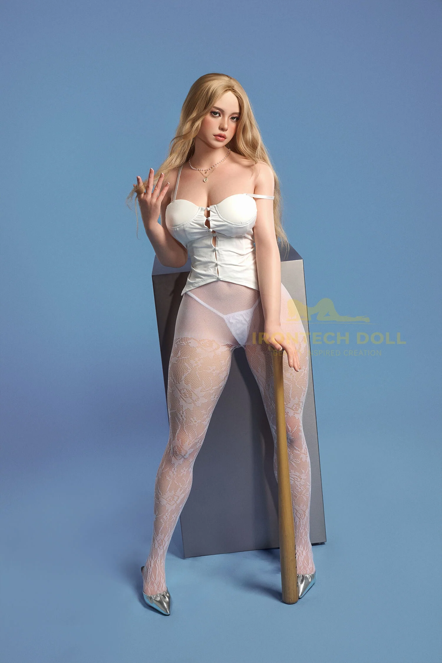 164cm (5ft4") S40 ROS MAX Silicone Real Sex Doll - Eileen - Image 6