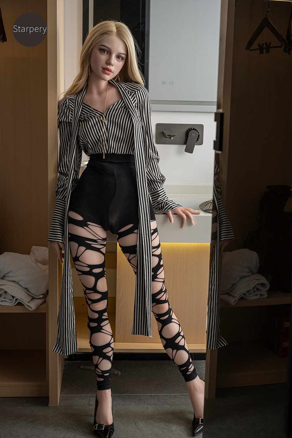 164cm (5ft5") Full Silicone Sex Doll Body - D-Cup - Rozanne - Image 37