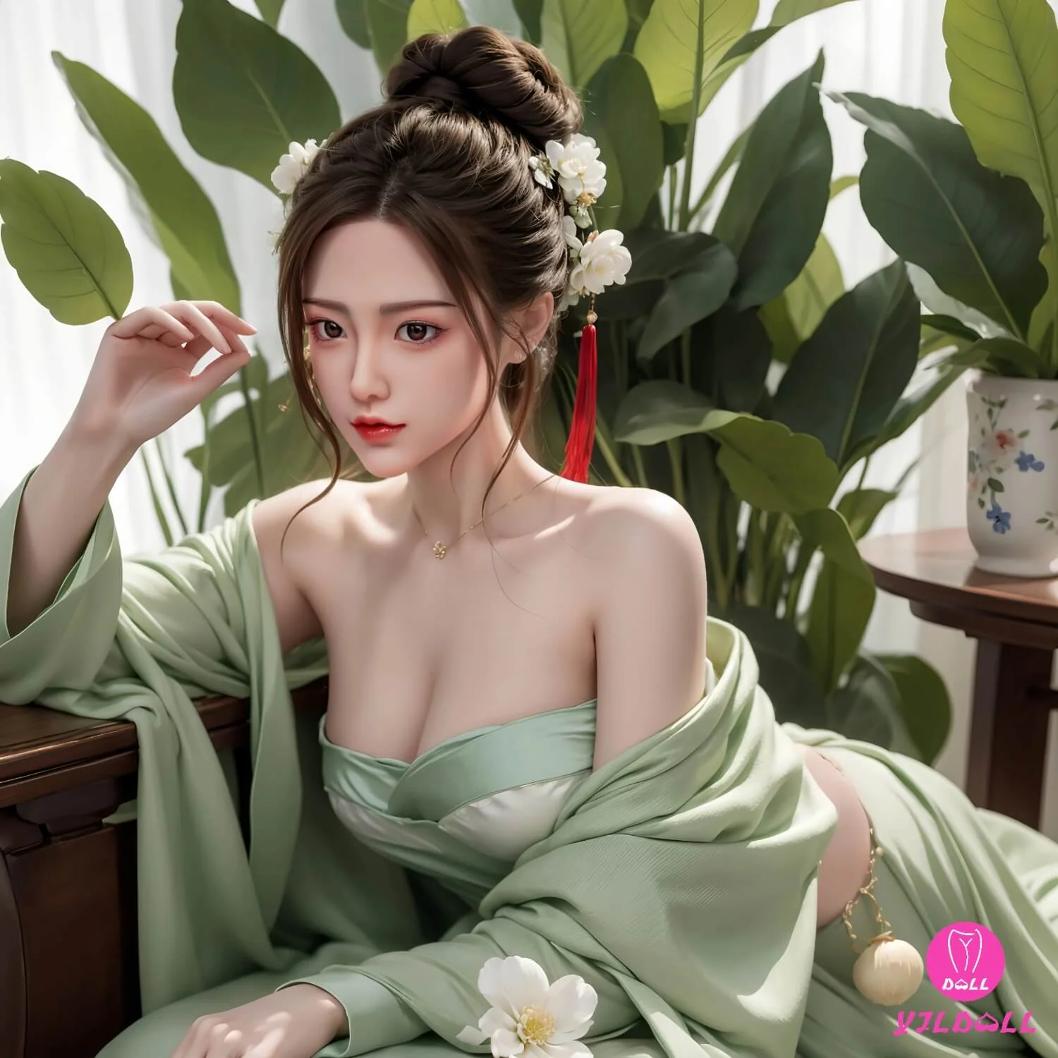 165cm (5ft4") Chinese Silicone Love Sex Doll - D-Cup - Fan Jing - Image 12