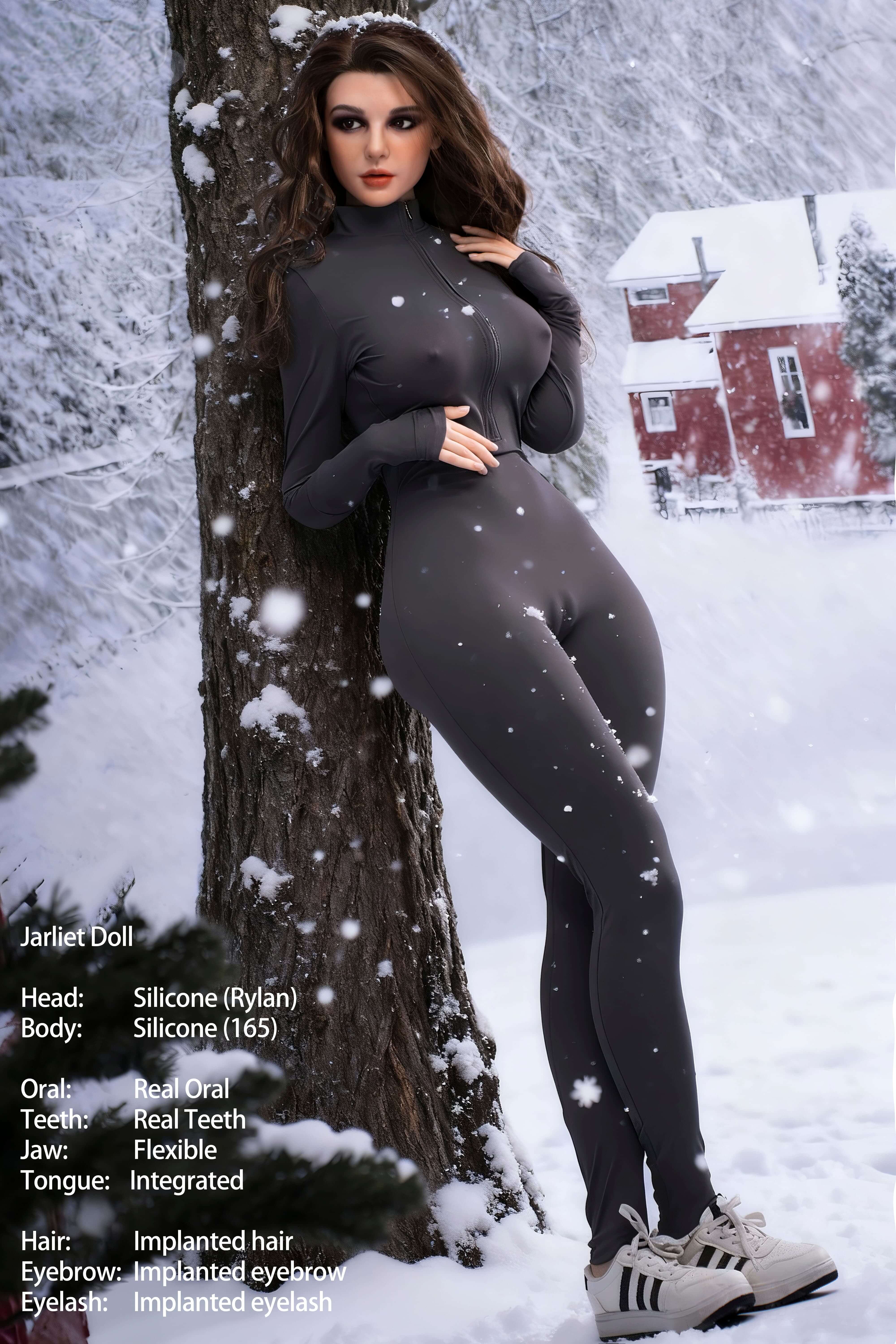 165cm (5ft4") Full Silicone with ROS Sex Doll - C-Cup - Rylan - Image 3