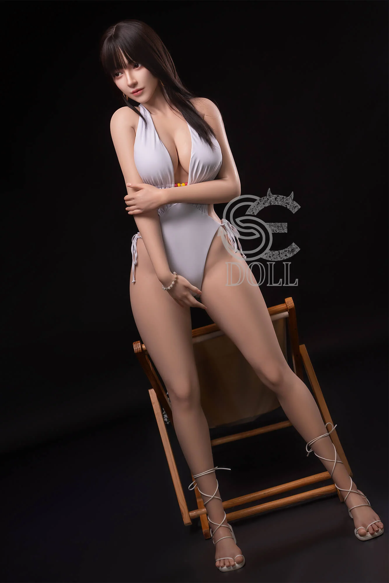 165cm (5ft4") ROS Silicone Sex Doll Upgraded Skin Texture - C-Cup - Annika.F - In Stock | EU Only - Image 5