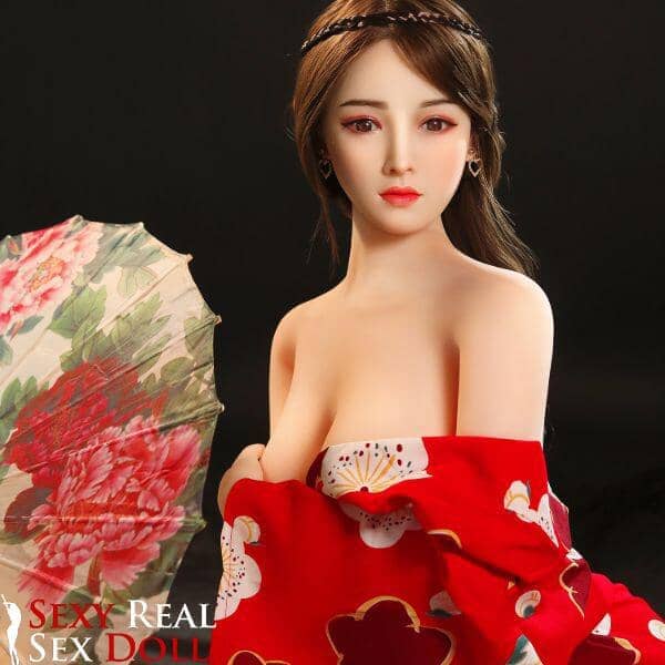 165cm (5ft5') C- Cup Ravishing Looking Japanese Sex Doll in Kimono - Himari - Image 10