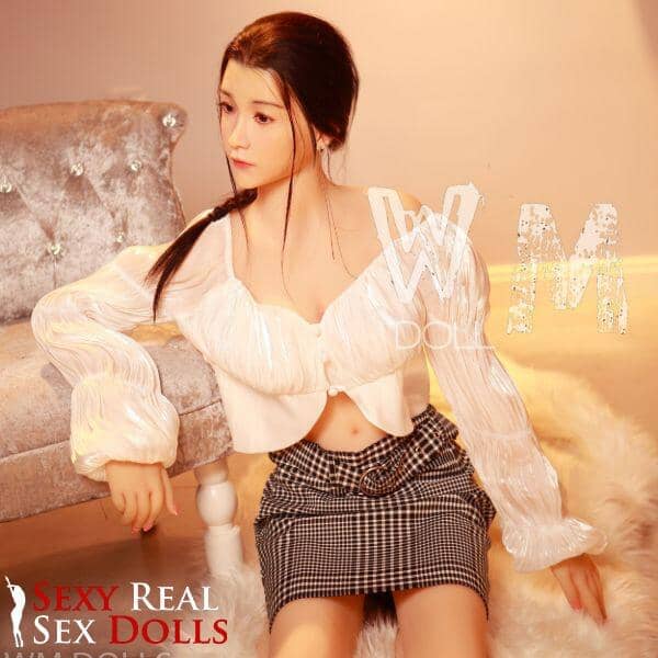 165cm (5ft5") Silicone Head Busty Asian Love Doll - Shen - Image 14