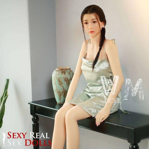 165cm (5ft5") Silicone Head Busty Asian Love Doll - Shen - Image 3