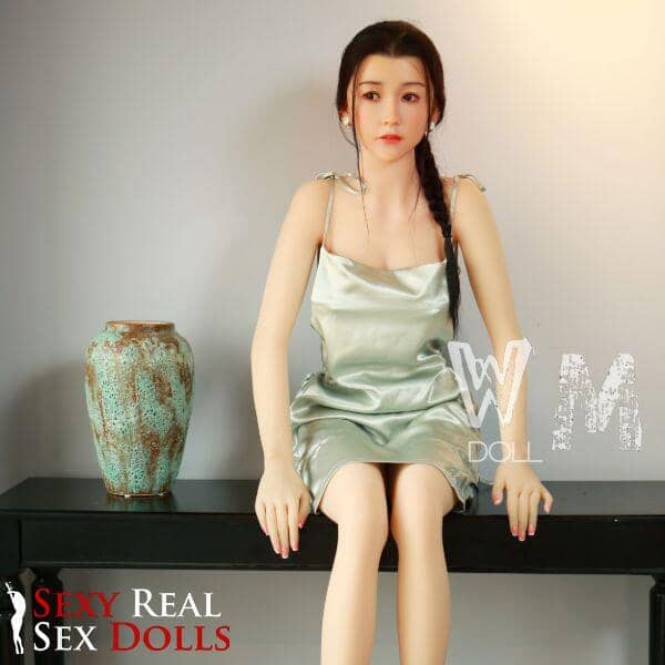 165cm (5ft5") Silicone Head Busty Asian Love Doll - Shen - Image 7