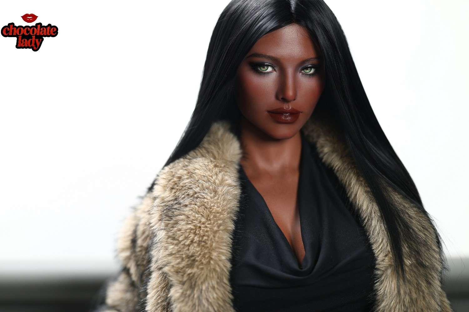 166cm (5ft5") Chocolate Full Silicone Sex Doll - E-Cup – Naomi - Image 5