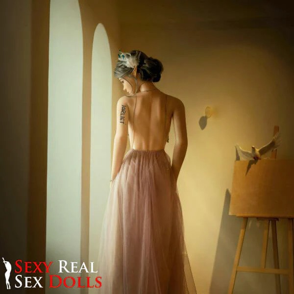 167cm (5ft4') Tall Artistic Girl with Exotic Beauty Silicone Sex Doll - Qi - Image 7