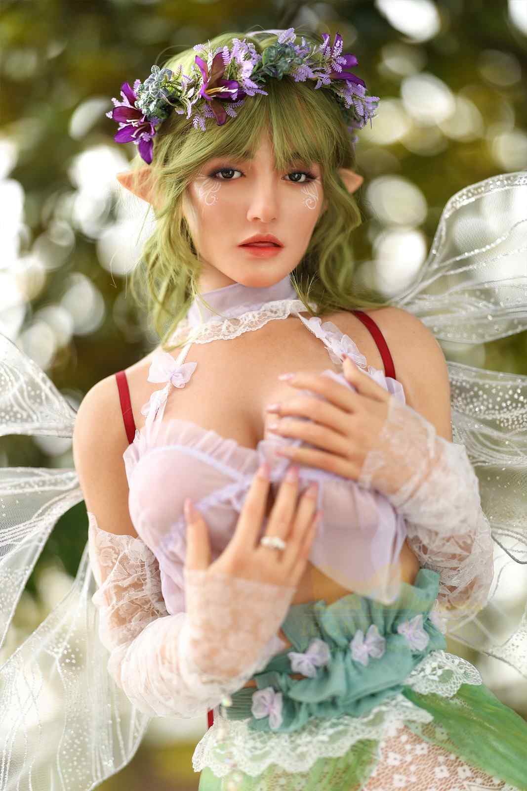 167cm (5ft6') Elf Silicone Sex Toy Love Doll - Echo - Image 12
