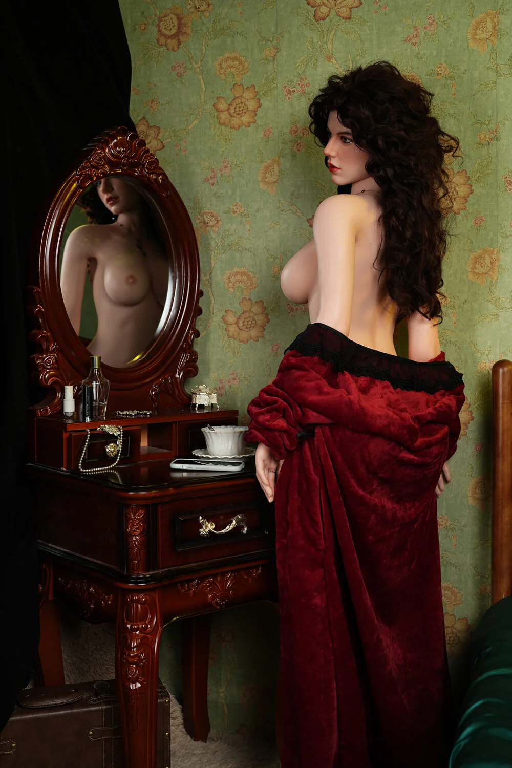 167cm (5ft6") Sexy Curly Full Silicone Sex Doll - E-Cup - Mira - Image 5