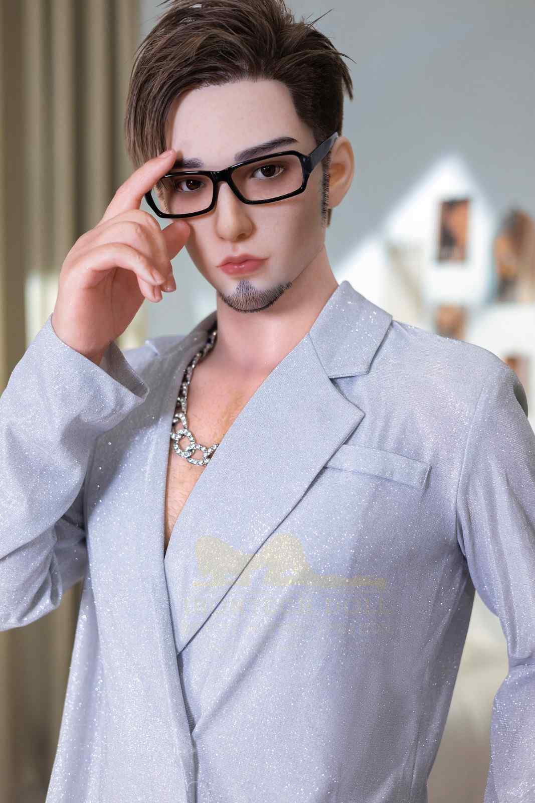 170cm (5ft5") Elegant Young Full Size Silicone Male Sex Doll - Jonh - Image 3