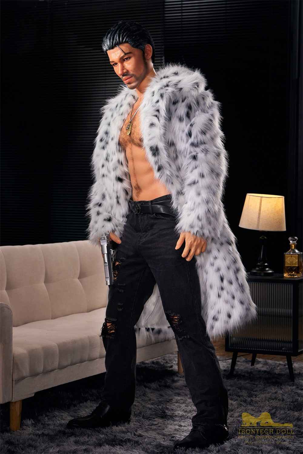 170cm (5ft5') Fantasy American Male Sex Doll – Luxury Silicone Companion - Bill - Image 10