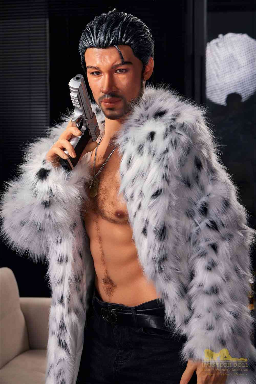 170cm (5ft5') Fantasy American Male Sex Doll – Luxury Silicone Companion - Bill - Image 12