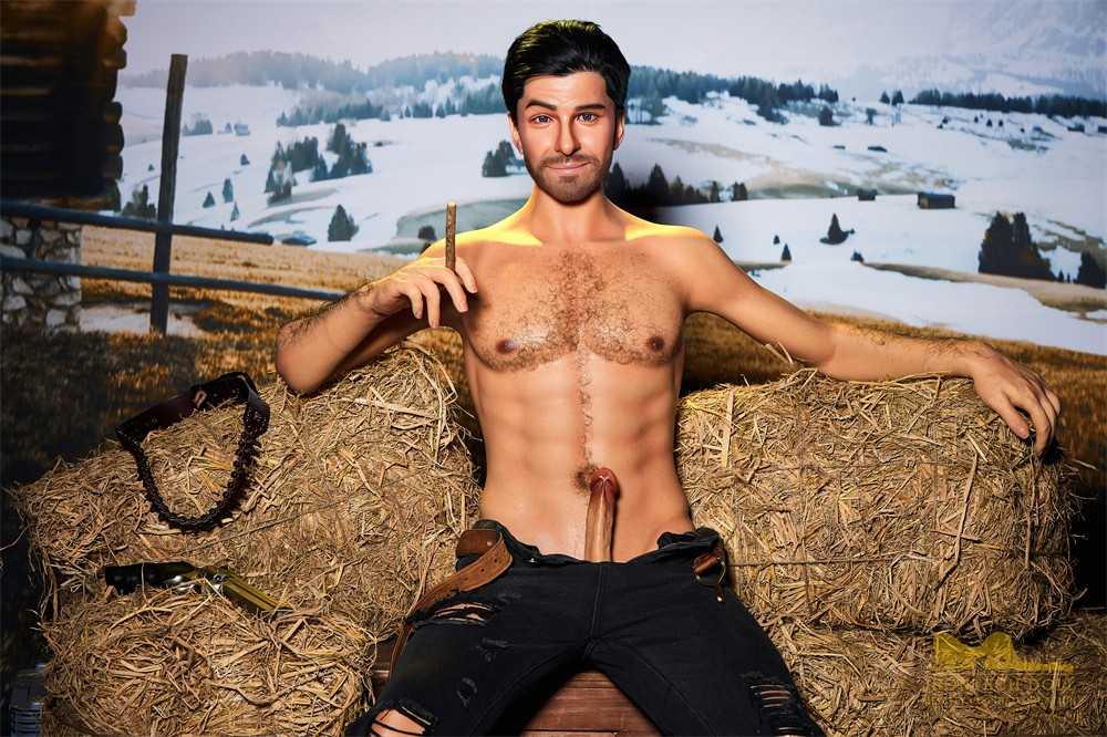 170cm (5ft5') Sensual Cowboy Realistic Silicone Male Sex Doll - Allen - Image 20