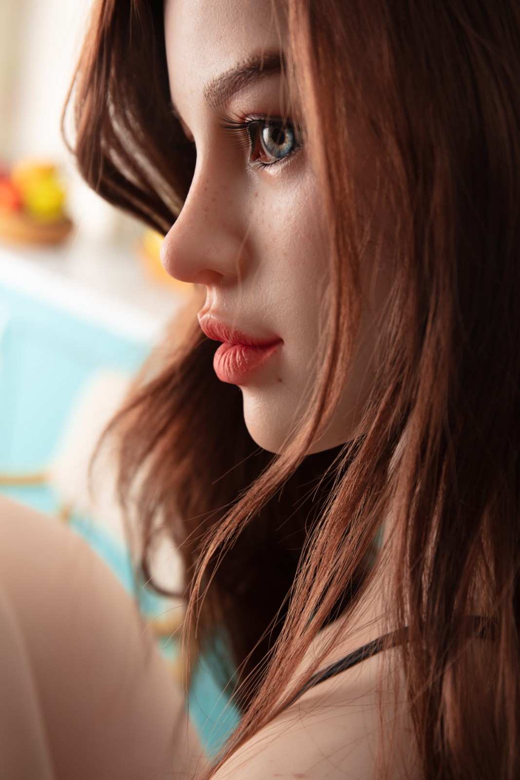 171cm (5ft6") Fiery Red Head Big Lips Sex Doll - A-Cup - Hedy - In Stock | US Only - Image 19
