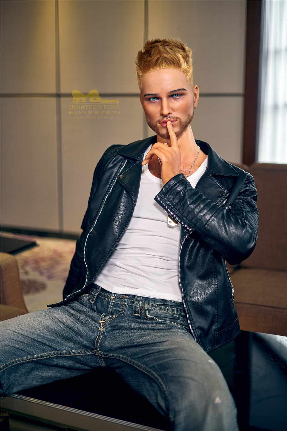 176cm (5ft7") American Golden Dream Silicone Male Sex Doll - Kevin - Image 8