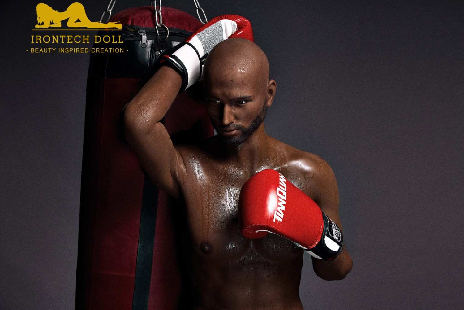 175cm (5ft9') Boxing Champion Black Male Sex Doll - Jack - Image 19