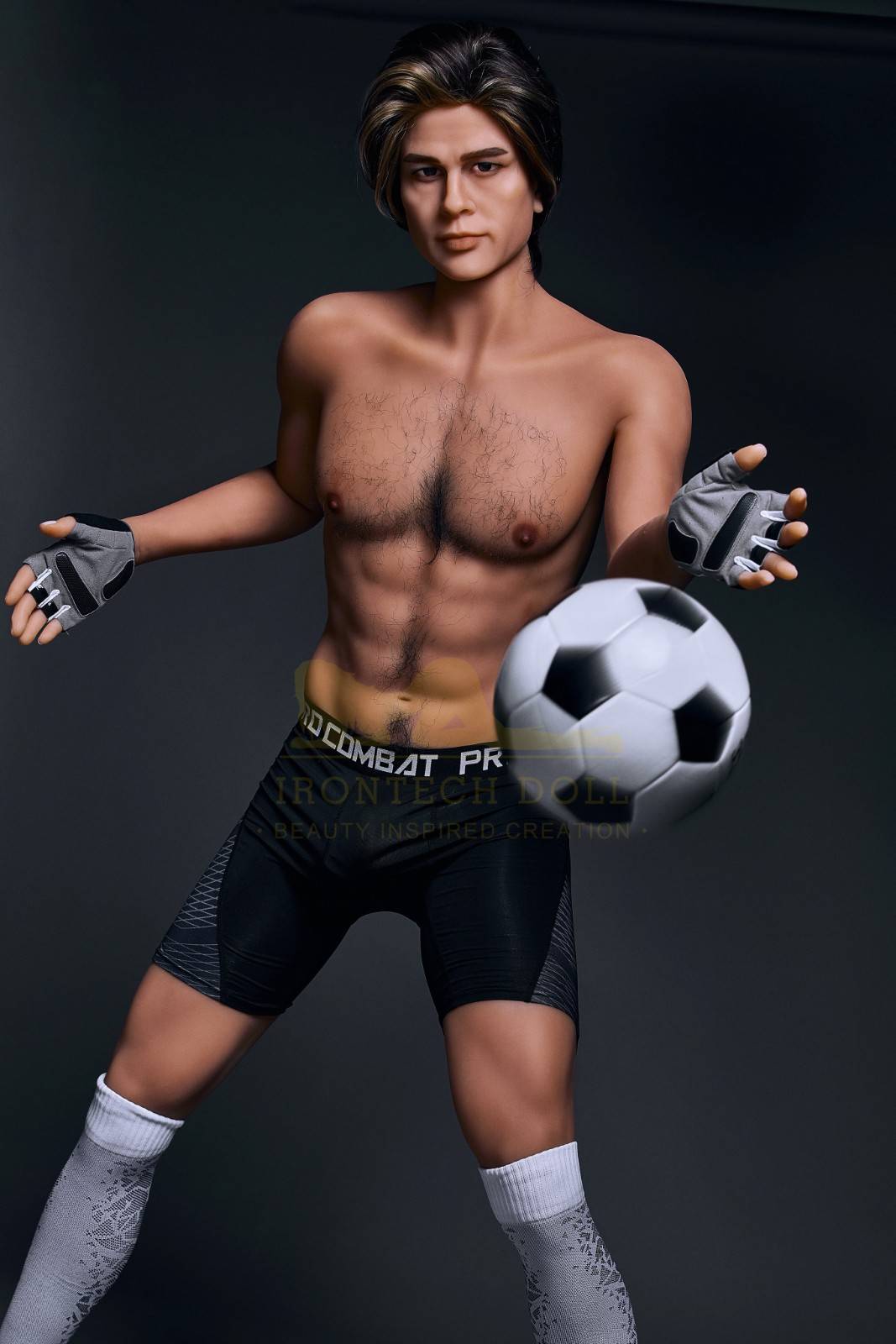 175cm (5ft9') Sexy Soccer Super Star Hottie Male Sex Doll - Seymour - Image 6