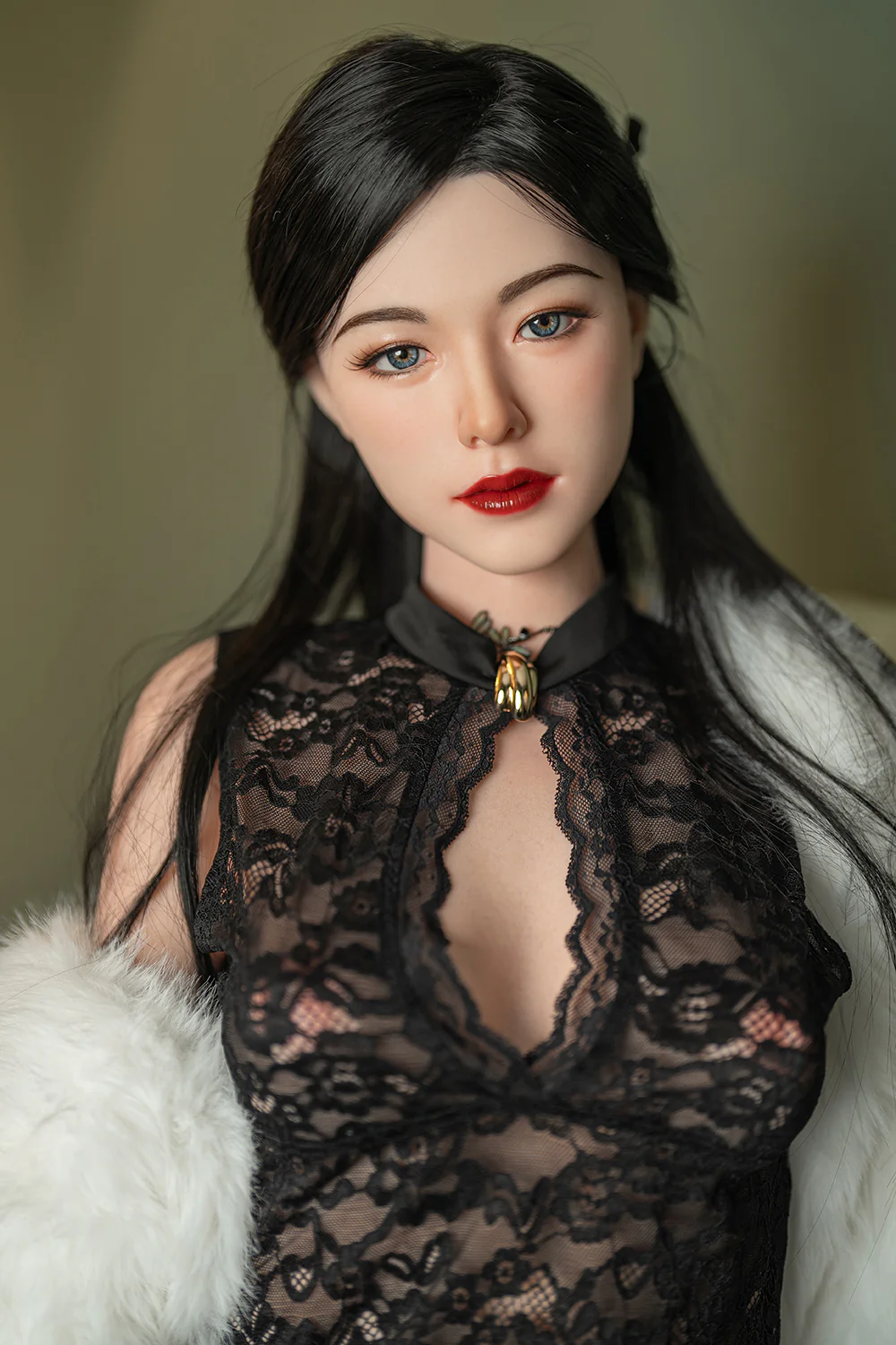 176cm (5ft7") Elegant Lady Silicone Sex Doll - C-Cup - Jin - Image 5