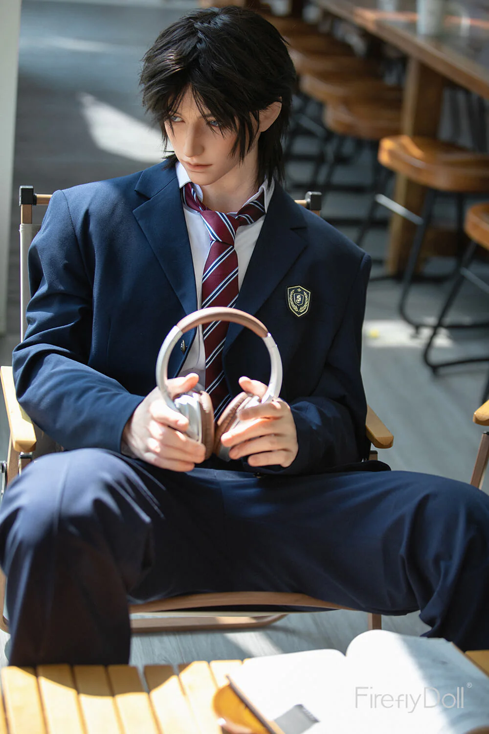 176cm (5ft7") Uniformed Gentleman Silicone Sex Love Doll - Jiang Ling - Image 15
