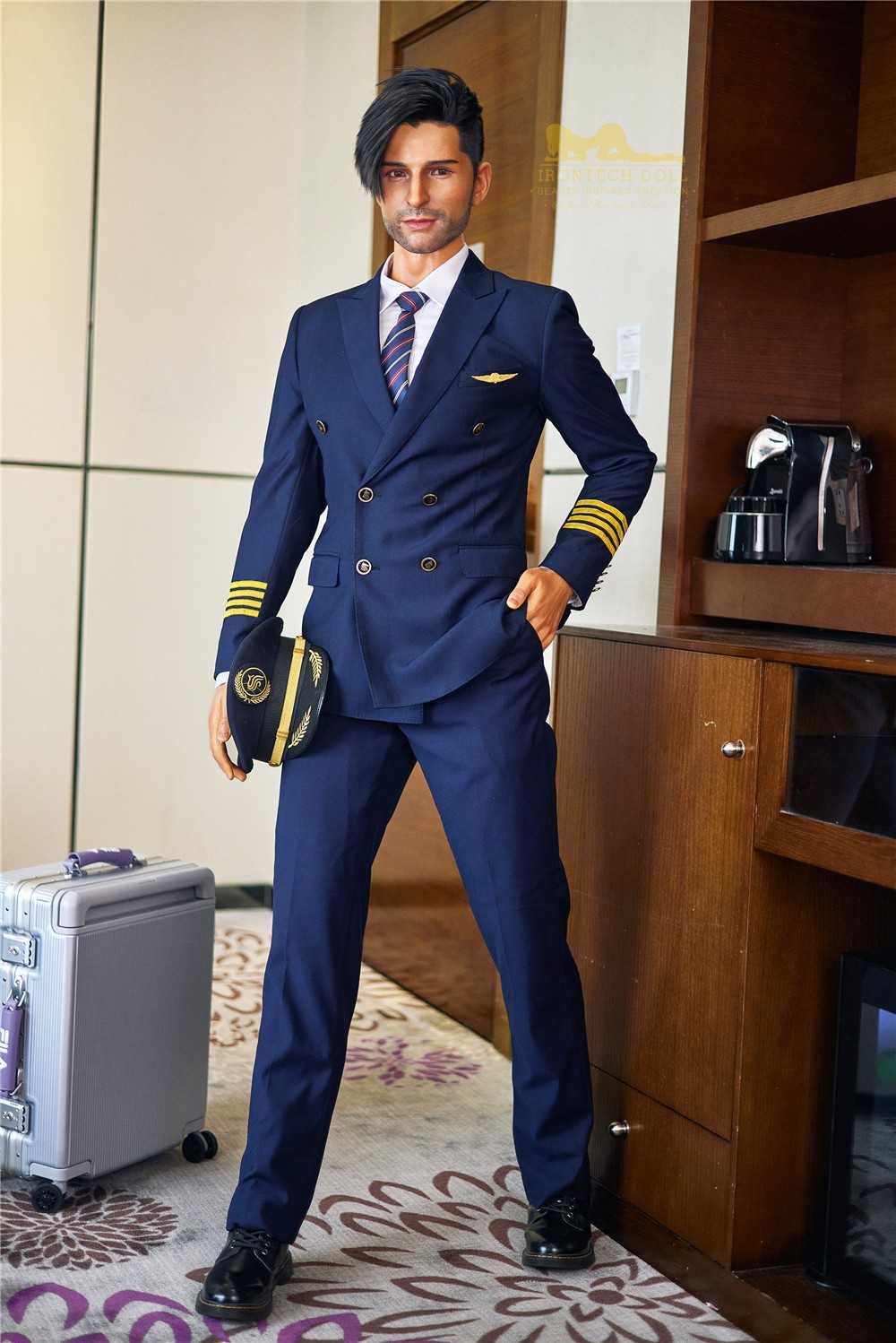 176cm (5ft9') Steaming Hot Silicone Male Sex Doll - Drew - Image 9