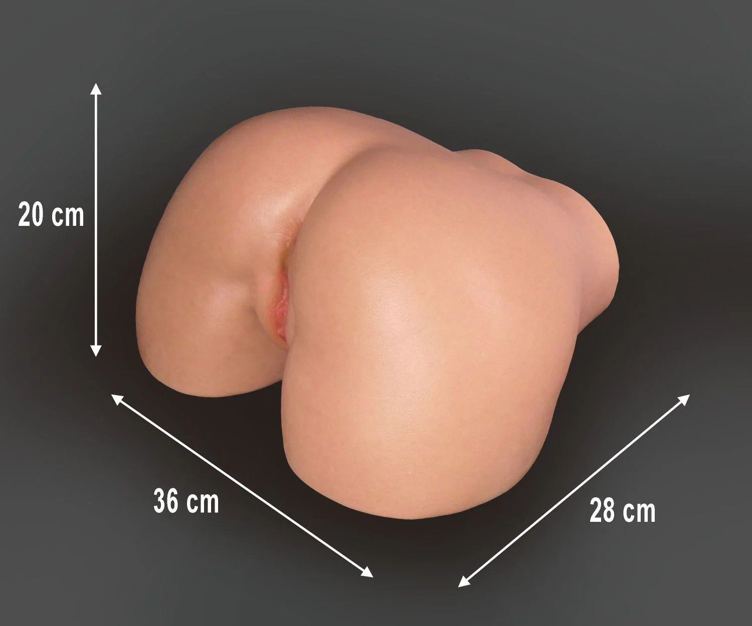 20cm (7.8") Fantasy Silicone Torso Pleasure Hip – LSD-T01 - In Stock | US Only - Image 36