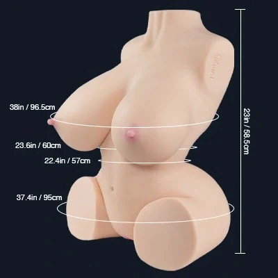 58.5cm (1ft11") Busty Lover Torso Sex Doll - Nicole 2.0 - Image 22