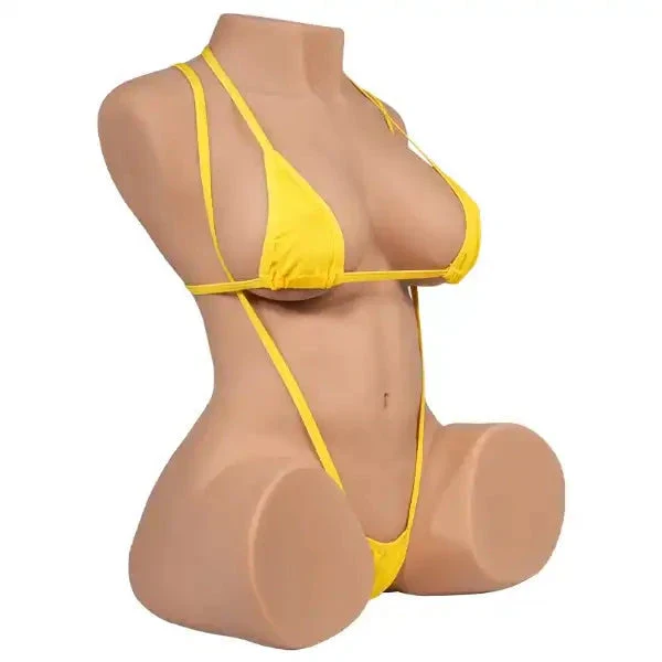 58cm (1ft 11') Sex Doll Torso in Wheat Skin Tone - Image 10