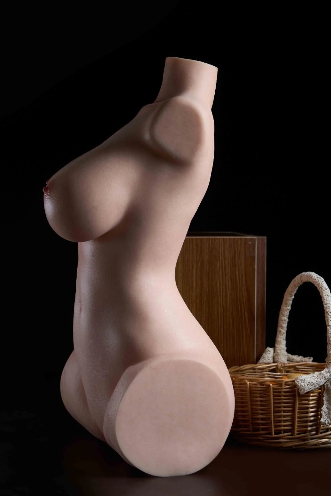 60cm (1ft9") LoveNestle Series - Fair Skin Silicone Sex Torso – Jessica - In Stock - Image 32
