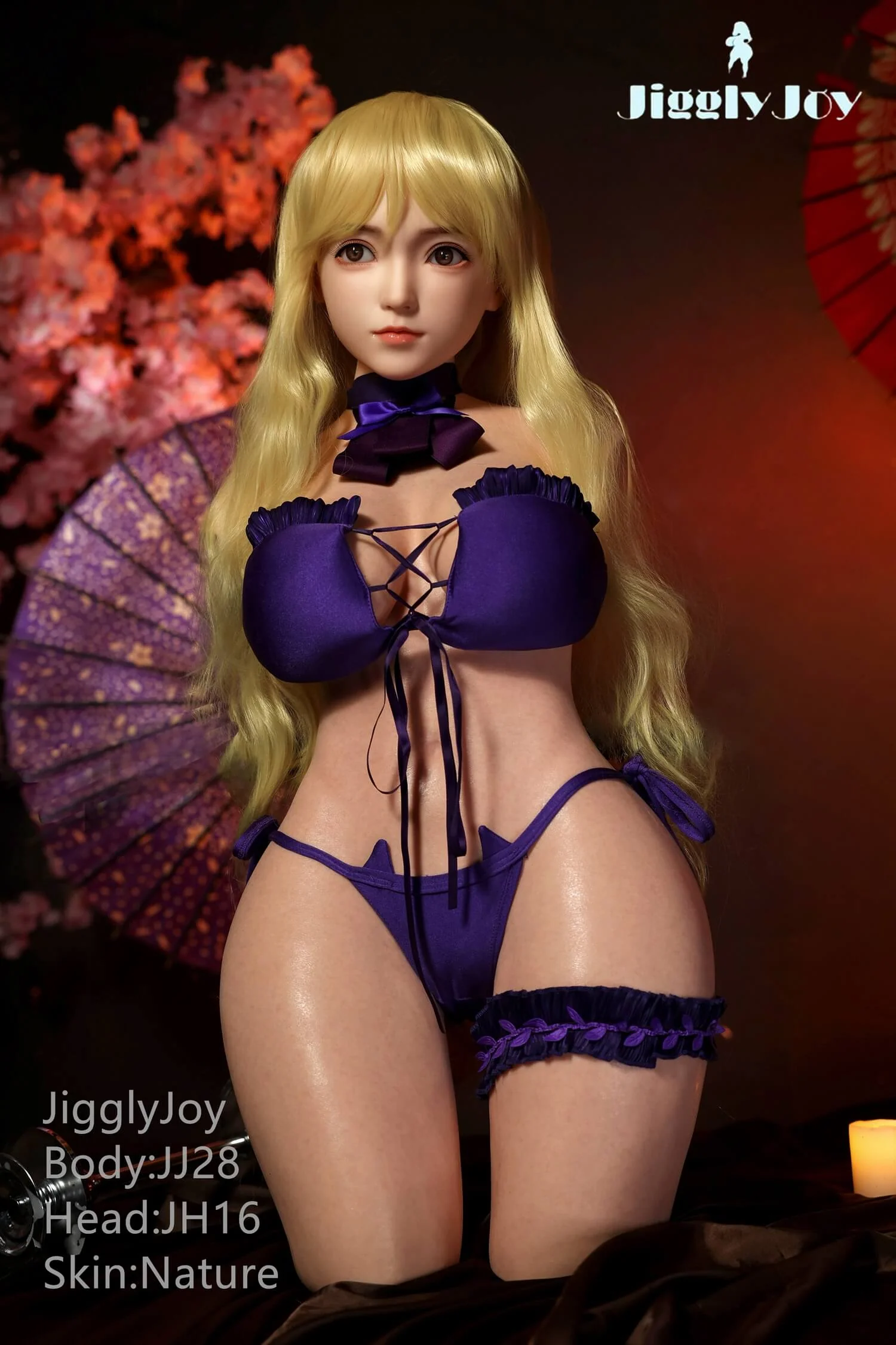 96cm (37.7") Blonde Ultra Soft Silicone Torso Sex Doll - Doris - Image 3