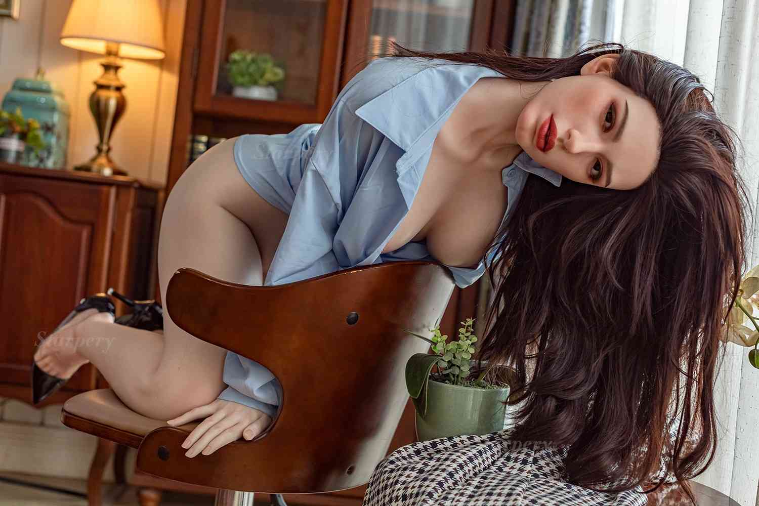 169cm (5ft6.5") Silicone Adult Sex Dolls - C-Cup - Charlotte - Image 4