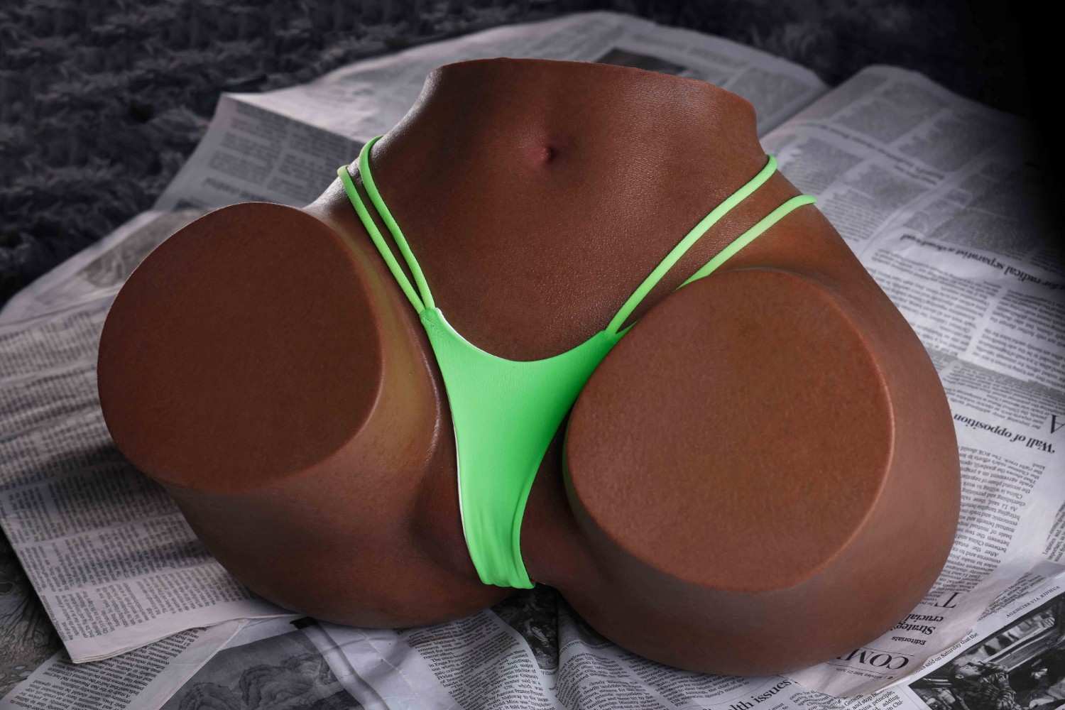 Erovenus LoveNestle - Silicone Bubble Butt Brown Skin Tone - Rosie - In Stock - Image 7