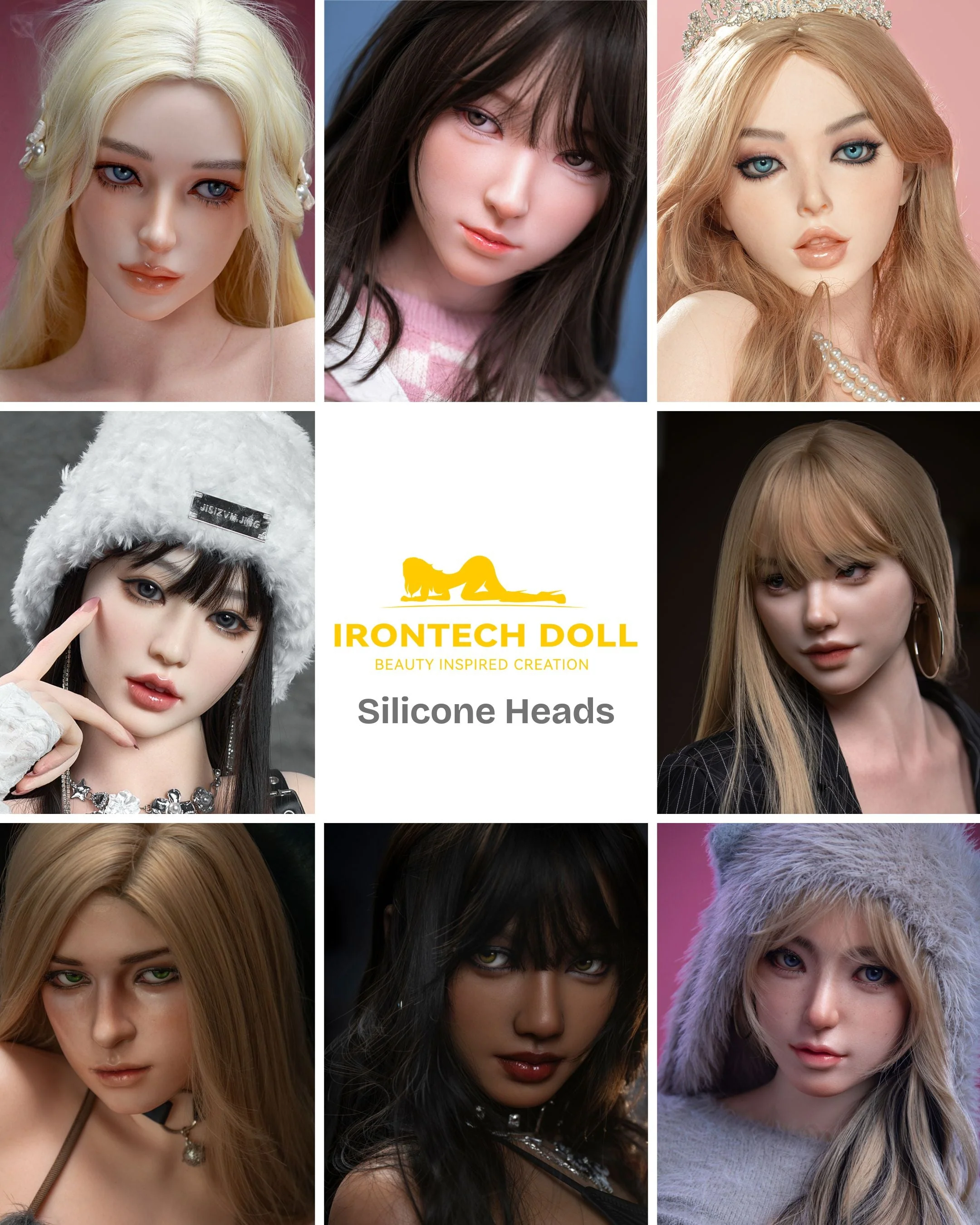 Irontech Silicone Heads